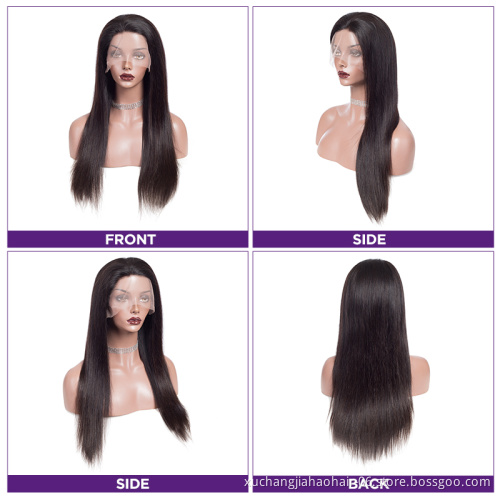 2021 New Arrival Hot Selling 13*4 Lace Frontal Virgin Cuticle Aligned Pre-Plucked Human Hair Wig